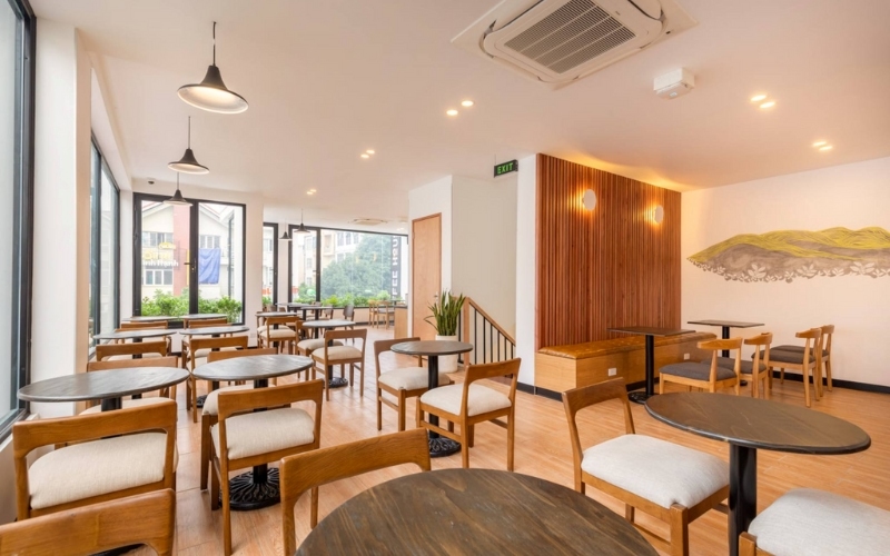 Tối ưu hóa không gian quán cafe diện tích 40m2