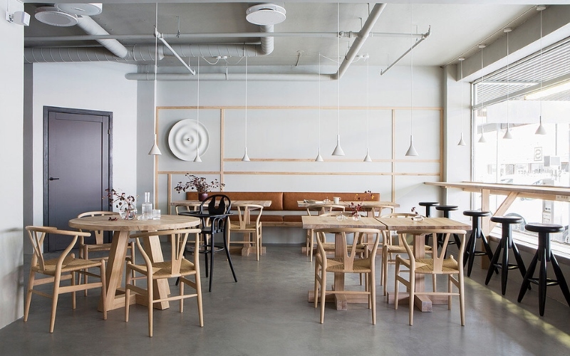 Phong cách thiết kế quán cafe HOT 2024