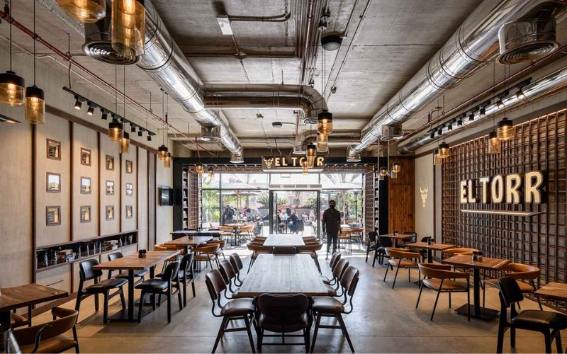 Phong cách thiết kế quán cafe dạng xưởng công nghiệp