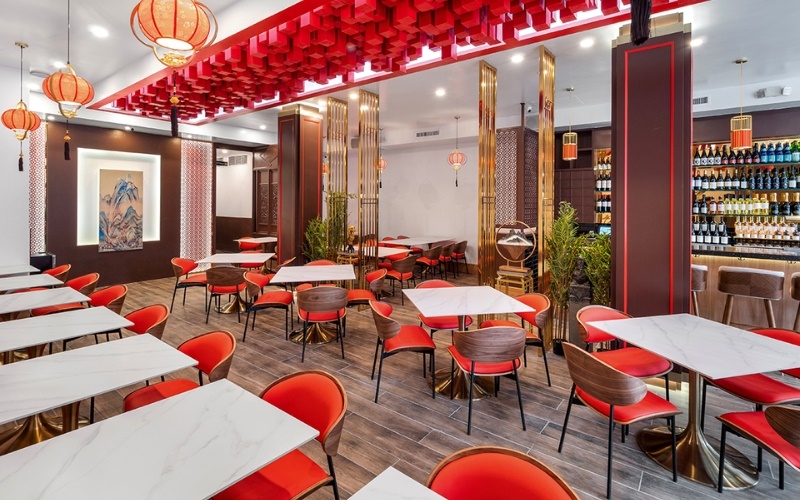 Phong cách thiết kế quán cafe HongKong sang trọng và cuốn hút