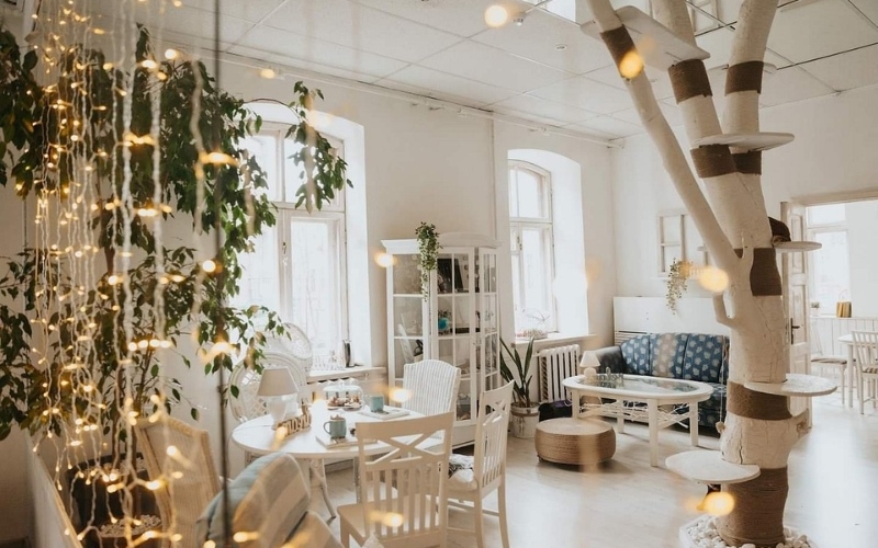 Phong cách thiết kế quán cafe theo kiểu Bắc Âu - Scandinavian Style