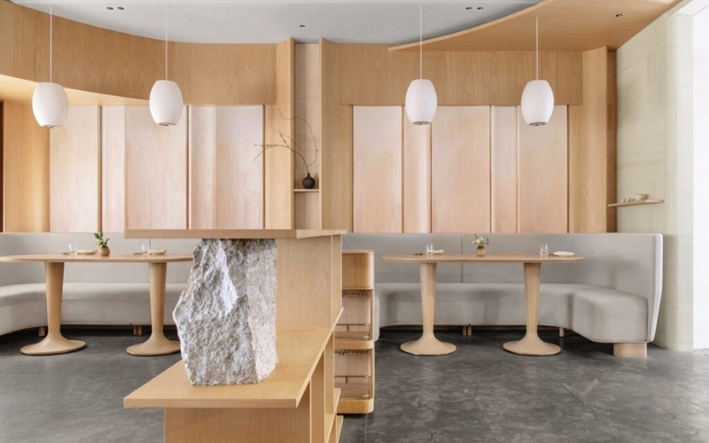 Chất liệu chính trong nội thất Scandinavian là gỗ và đá