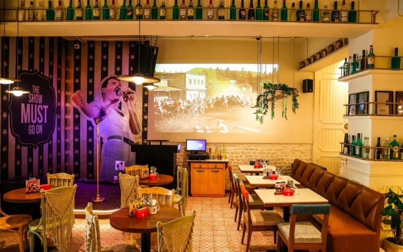 Phong cách thiết kế quán cafe Retro cổ điển