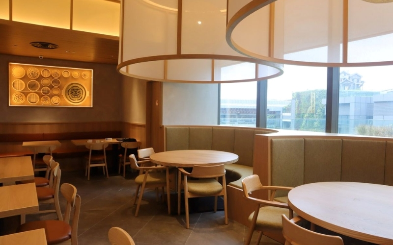 Không gian tối giản của quán cafe phong cách Nhật Bản