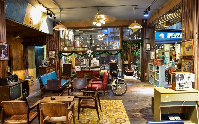 Mẫu thiết kế quán cafe cổ điển Việt Nam