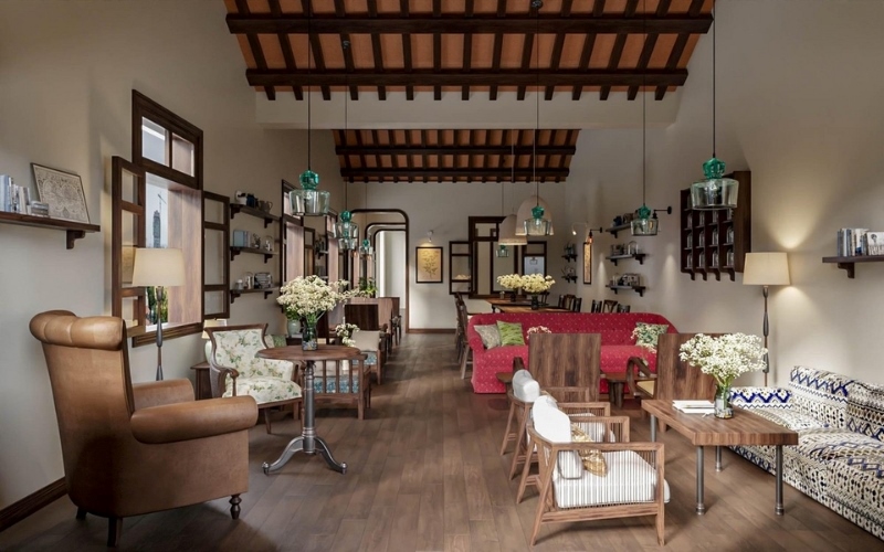 Không gian nên thơ của thiết kế quán cafe cổ điển