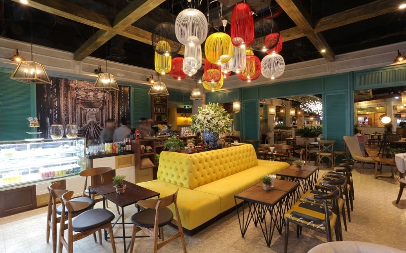 Mẫu thiết kế quán cafe cổ điển tiết kiệm cho chủ đầu tư