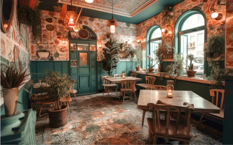 Thiết kế quán cafe phong cách Vintage cổ điển đầy ấn tượng