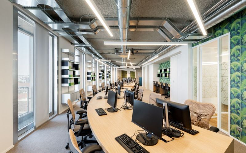 Thiết kế mở giúp tối ưu hiệu quả diện tích sử dụng