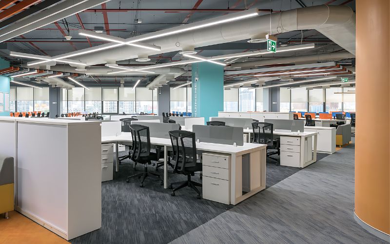 Kết hợp ánh sáng tự nhiên và đèn để tạo ra không gian lý tưởng