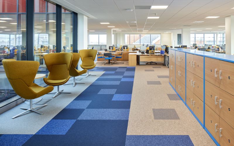 Thiết kế văn phòng 500m2 đẹp, chuyên nghiệp