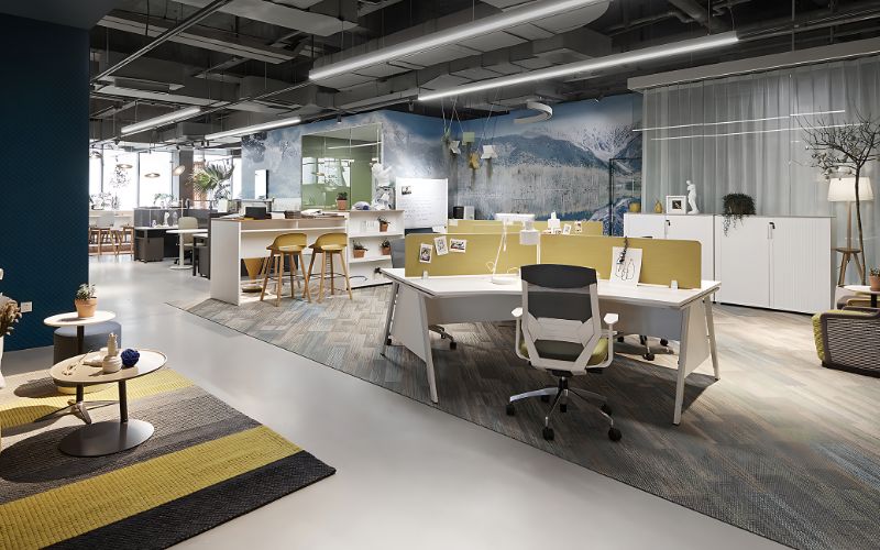 Thiết kế văn phòng diện tích 600m2 mô phỏng theo xưởng Tây Âu