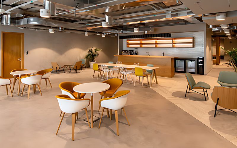Khu vực pantry hiện đại và tiện nghi