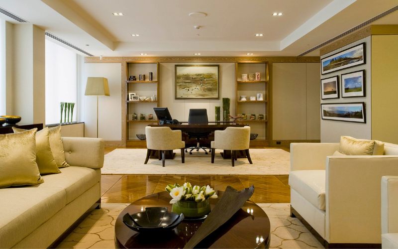 Thiết kế phòng của lãnh đạo sang trọng