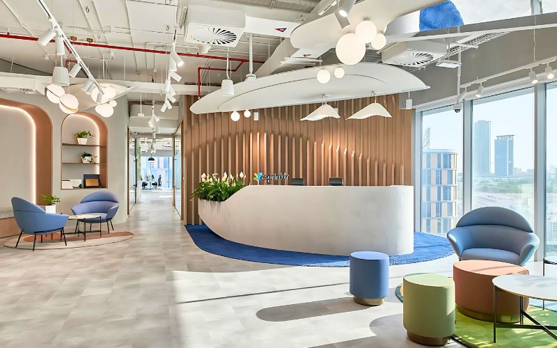 Thiết kế nội thất văn phòng 90m2