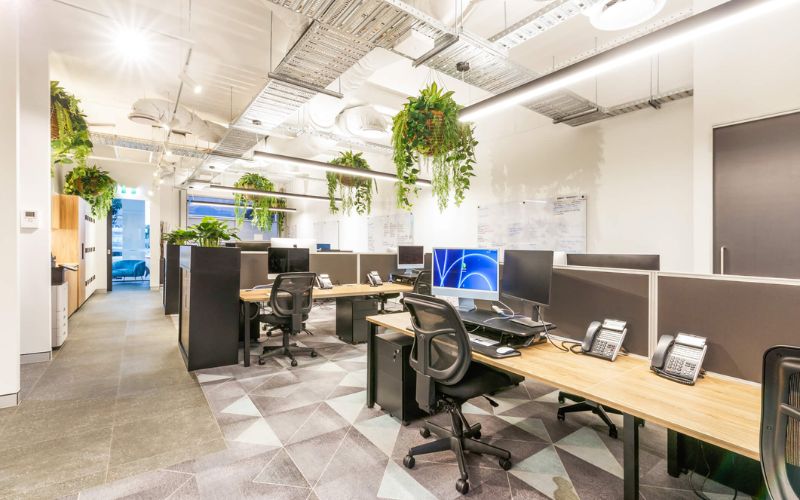 Không gian văn phòng tối giản hiện đại cho diện tích 90m2