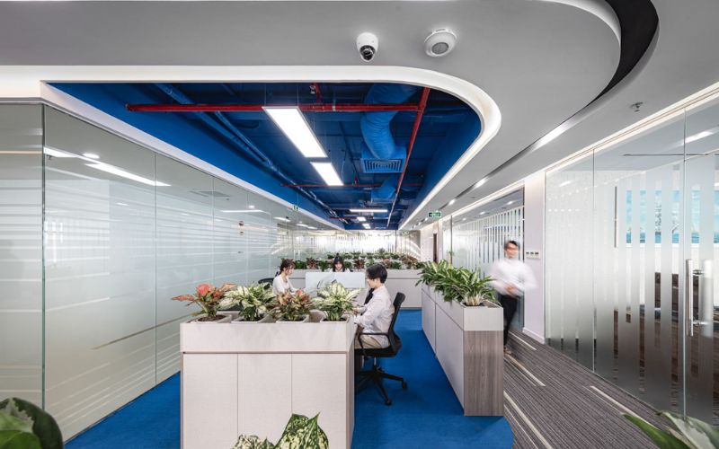 Văn phòng theo tiêu chuẩn leed sử dụng các vật liệu an toàn, thân thiện