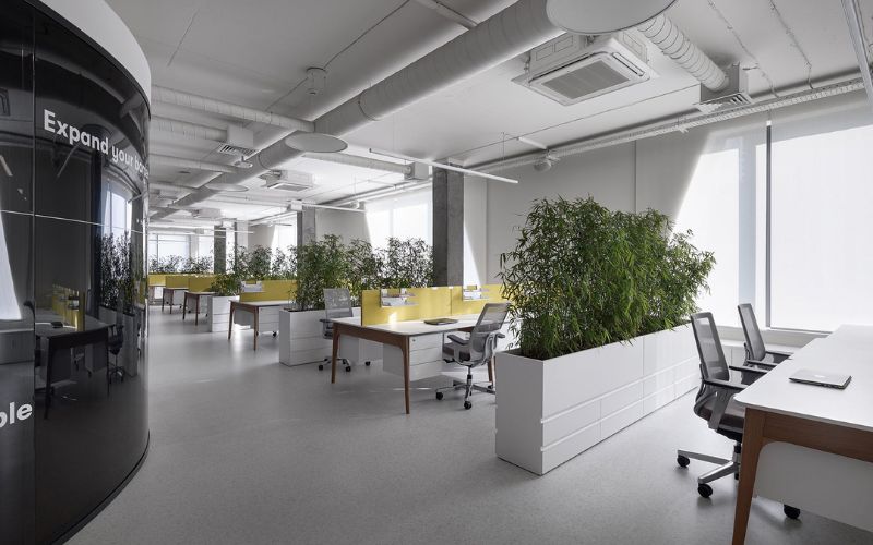 Văn phòng leed đánh sâu vào nhận thức bảo vệ môi trường của doanh nghiệp