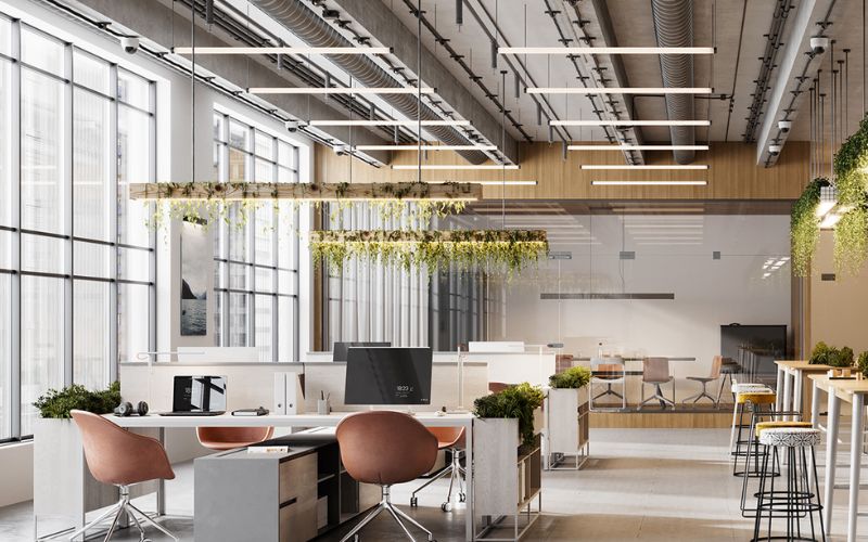 Thiết kế văn phòng theo tiêu chuẩn leed tạo dấu ấn riêng cho doanh nghiệp
