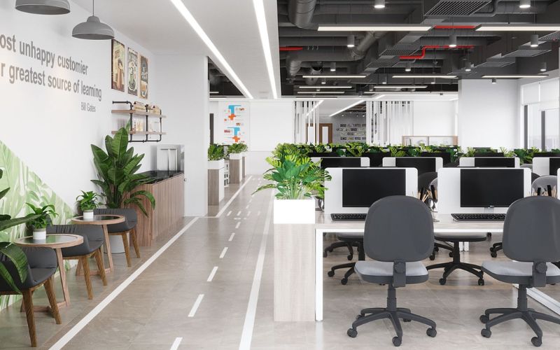 Giảm thiểu tình trạng xả rác thải cho văn phòng theo tiêu chuẩn leed