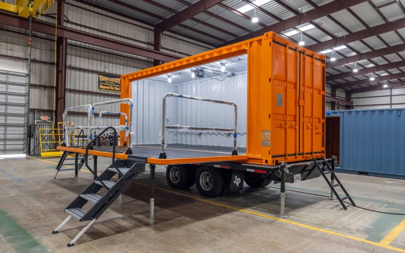 Container văn phòng có kích thước cồng kềnh