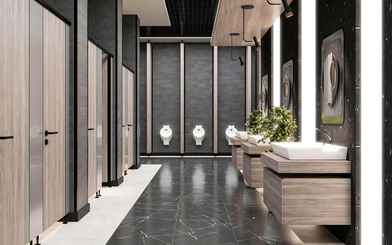 Tiêu chuẩn thiết kế nhà vệ sinh văn phòng
