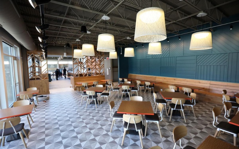 Mô hình thiết kế quán cafe văn phòng ấm cúng