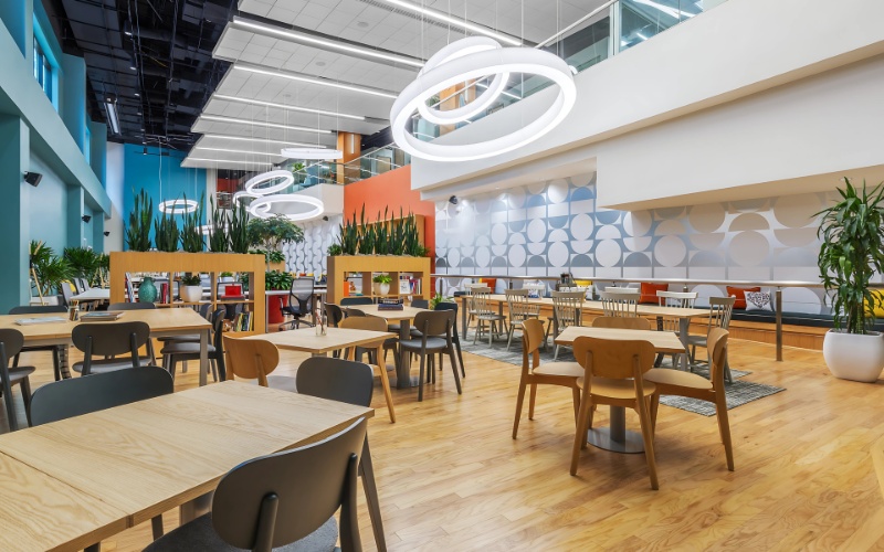 Thiết kế quán cafe văn phòng phong cách sáng tạo nghệ thuật
