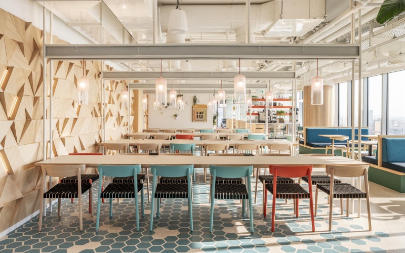 Không gian ấm cúng nhẹ nhàng cho quán cafe văn phòng