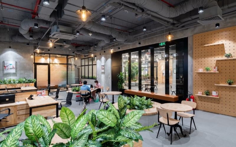 Thiết kế quán cafe văn phòng tạo không gian yên tĩnh