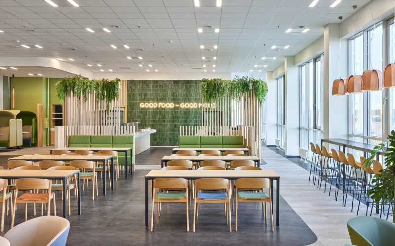 Thiết kế mô hình quán cafe văn phòng theo xu hướng mới